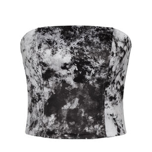 Sensacion Strapless Bustier Crop Top