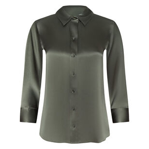 Dani 3/4 Sleeve Silk Blouse