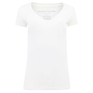 Soft Touch Short Sleeve V-Neck Tee