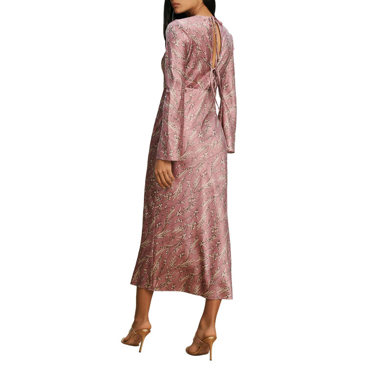 Gemma Silk-Blend Midi Dress image number null