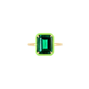 Rectangle Cocktail Ring