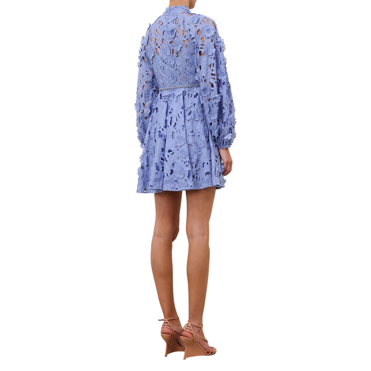 Patience Belted Long Sleeve Mini Dress image number null