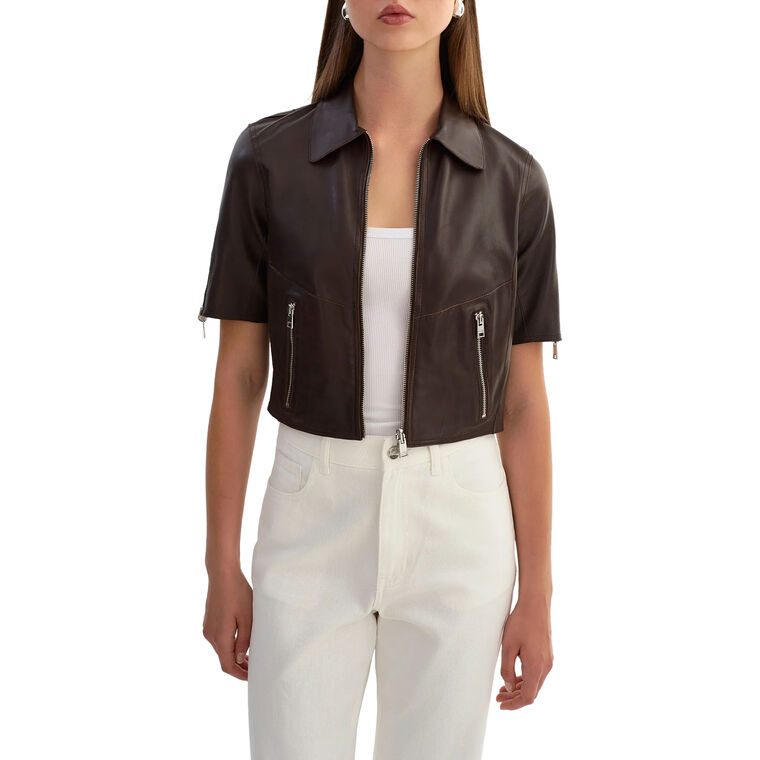 Sevana Reversible Suede Jacket image number null