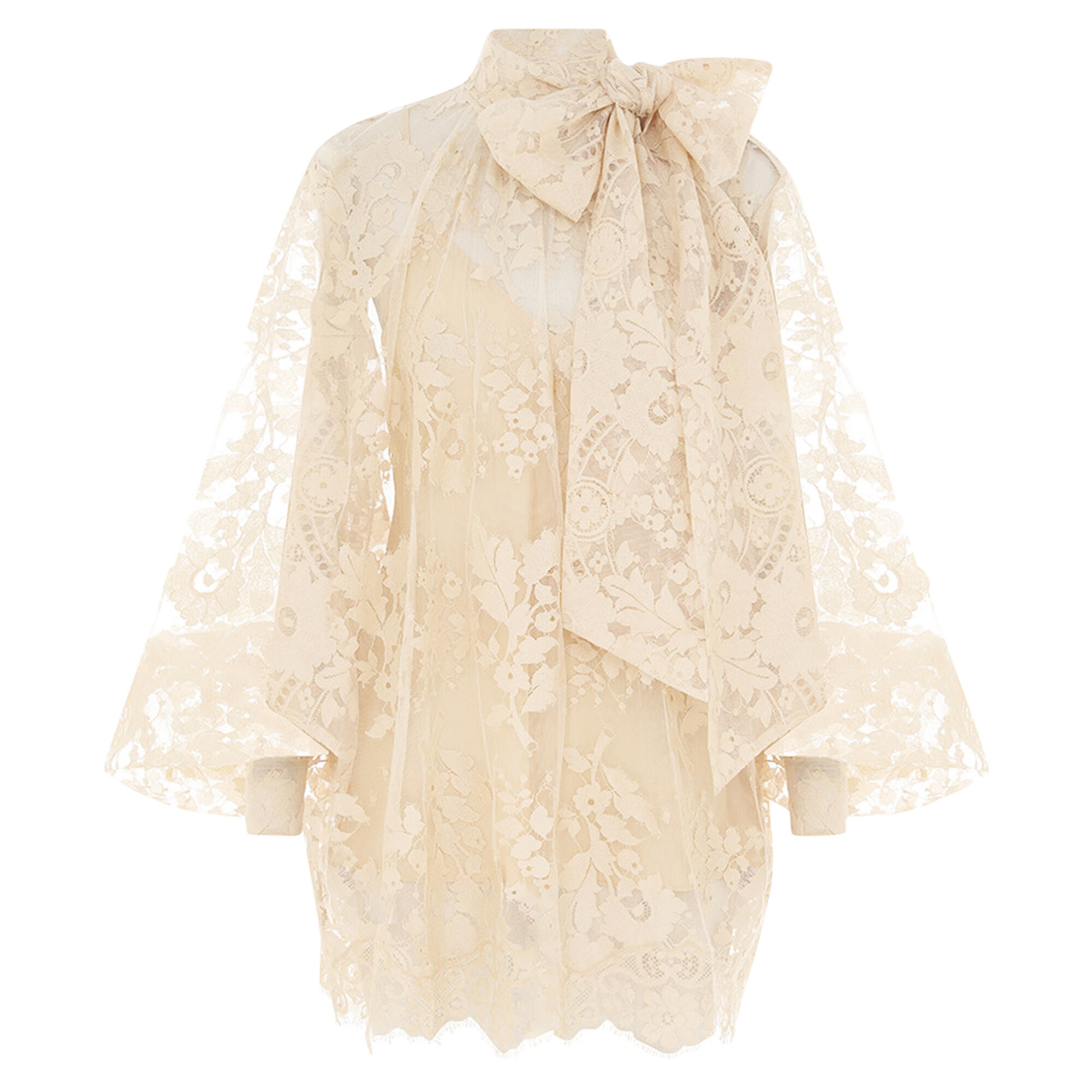 Illustration Lace Blouse