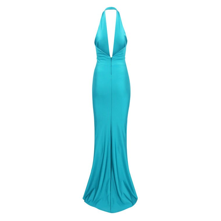Mermaid Halter Gown image number null