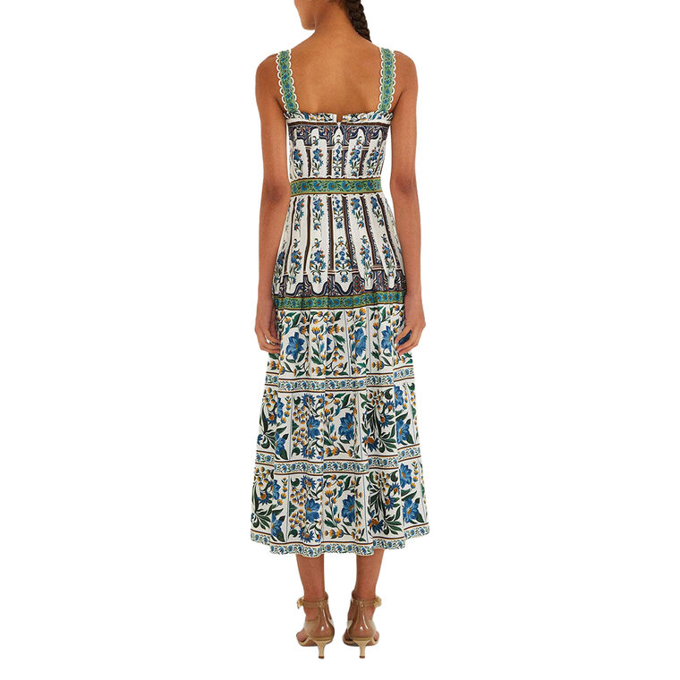 Manoela Sleeveless Belted Maxi Dress image number null
