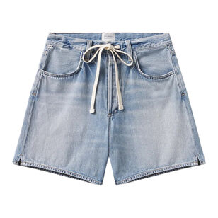 Brynn Drawstring Denim Short