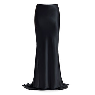 Hourston Satin Maxi Skirt