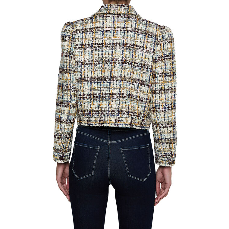 Kasey Sequined Tweed Jacket image number null