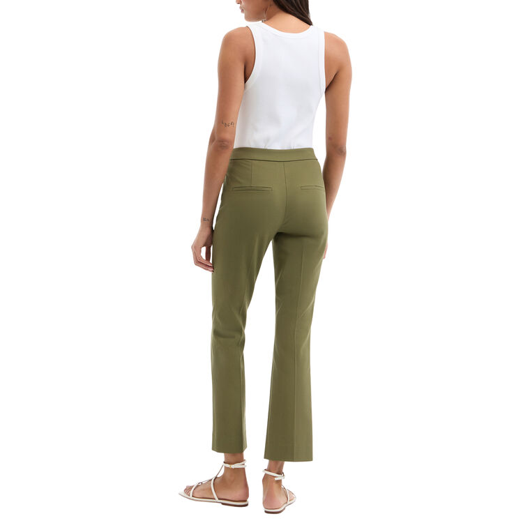Arte High-Waisted Slim-Fit Kick-Flare Pant image number null