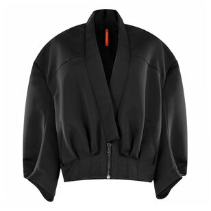 Sculpted Back Bomber