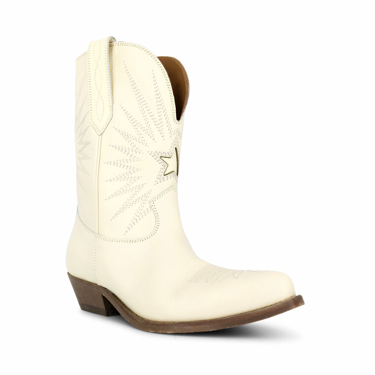 Wish Star Leather Western Boot image number null
