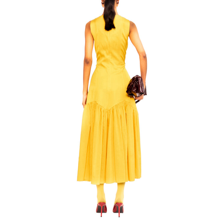 Nira Sleeveless Fit-And-Flare Midi Dress image number null