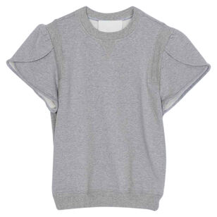 Tulip Sleeve French Terry Top