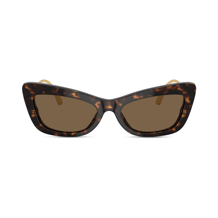 Havana Cat Eye Sunglasses image number null