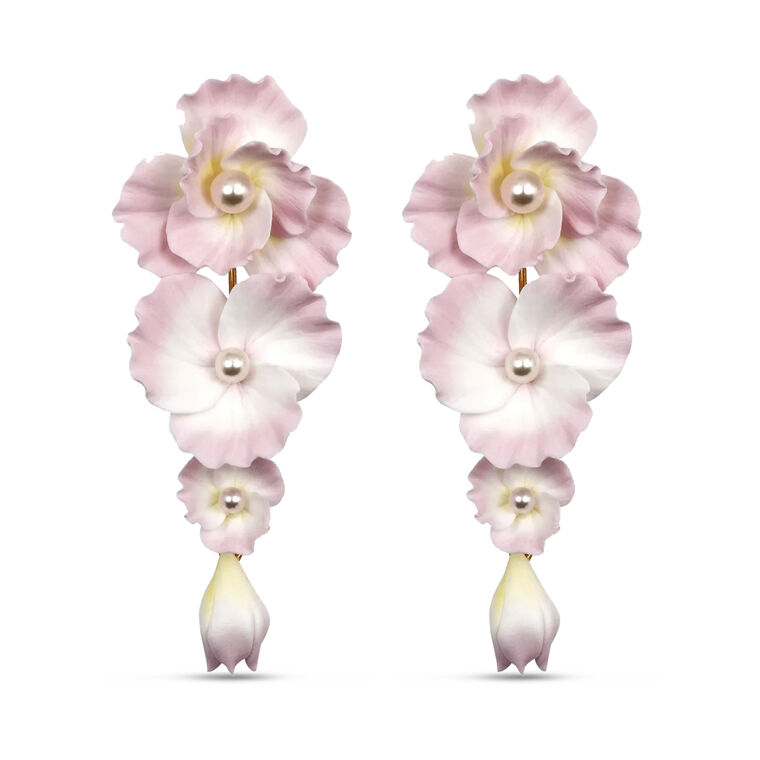 Miriam Floral Earrings image number null