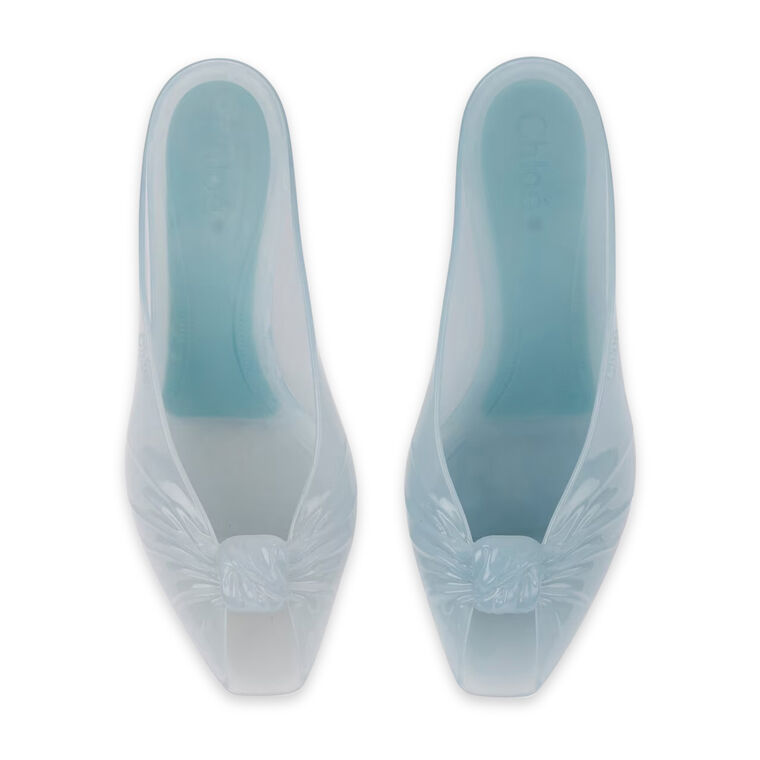 Kitten Heel Jelly Mule image number null