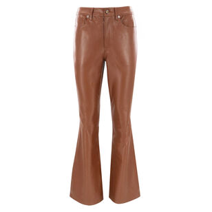 Beverly High Rise Vegan Leather Flare Pants