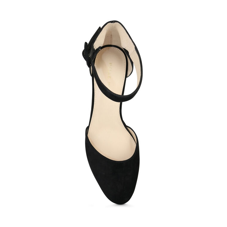 Lenor Suede Block Heel image number null