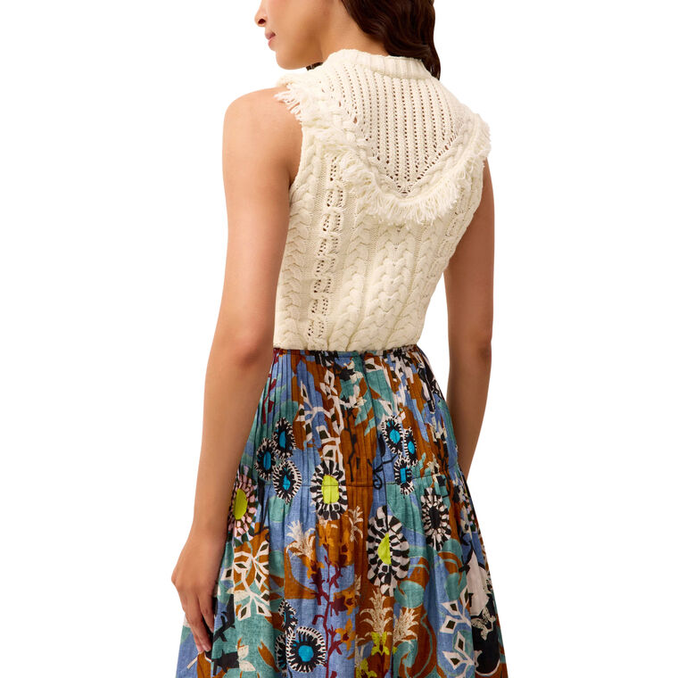 Wesley Sleeveless Knit Top image number null