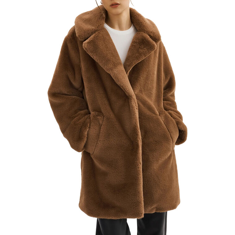 Linnea Faux Fur Coat image number null