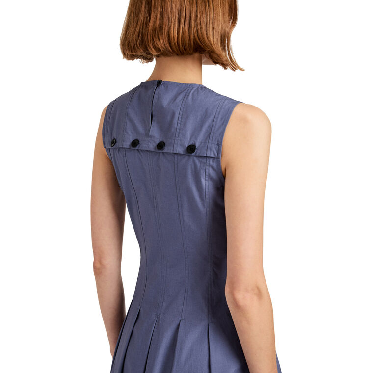 Marley Sleeveless Bubble Hem Midi Dress image number null