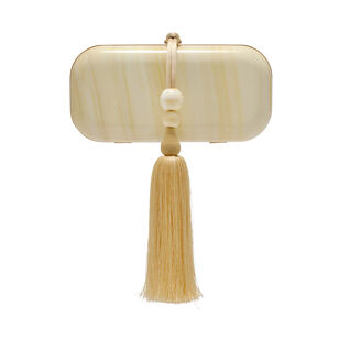 Yasmin Tassel Clutch
