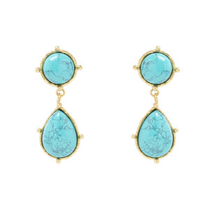 Two Pierres Dot Earrings