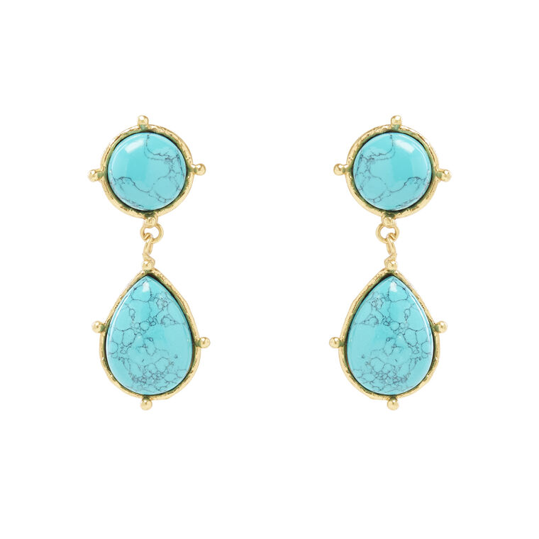 Two Pierres Dot Earrings image number null