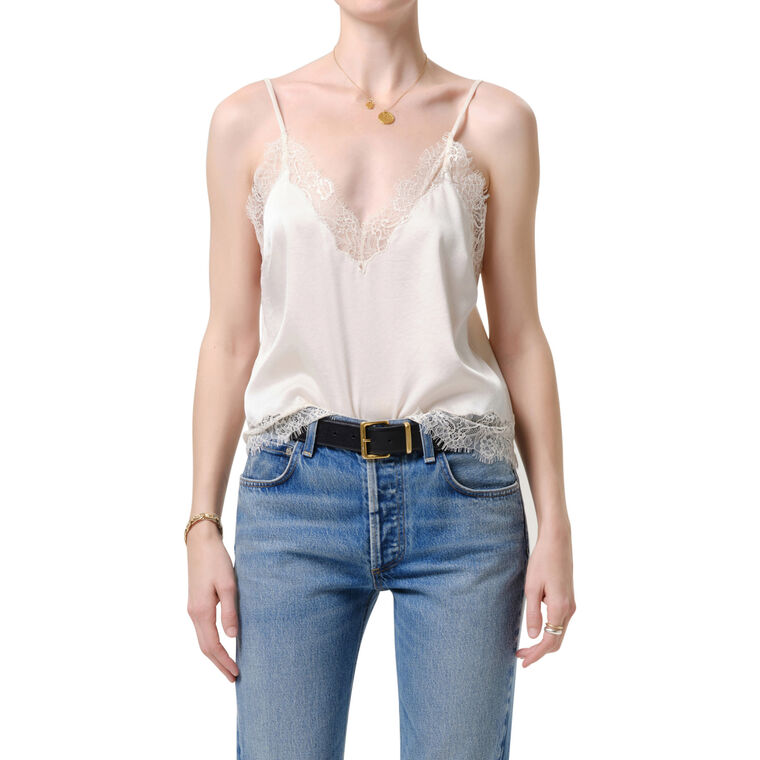 Lace Trimmed Cami image number null