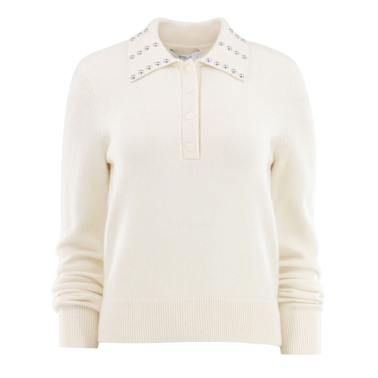 Sancia Sweater With Embellished Collar image number null