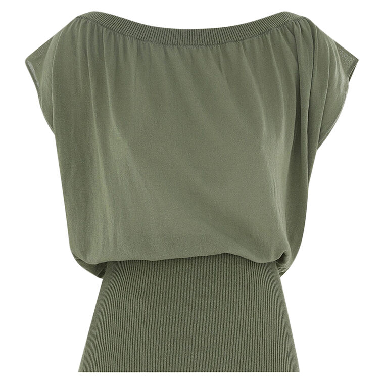 Illuminate Short Sleeve Gathered Top image number null