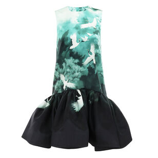 Trapeze Sleeveless Babydoll Mini Dress