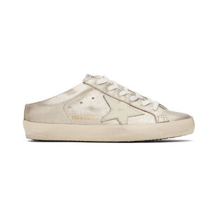Super-Star Sabot Metallic Slide Sneaker
