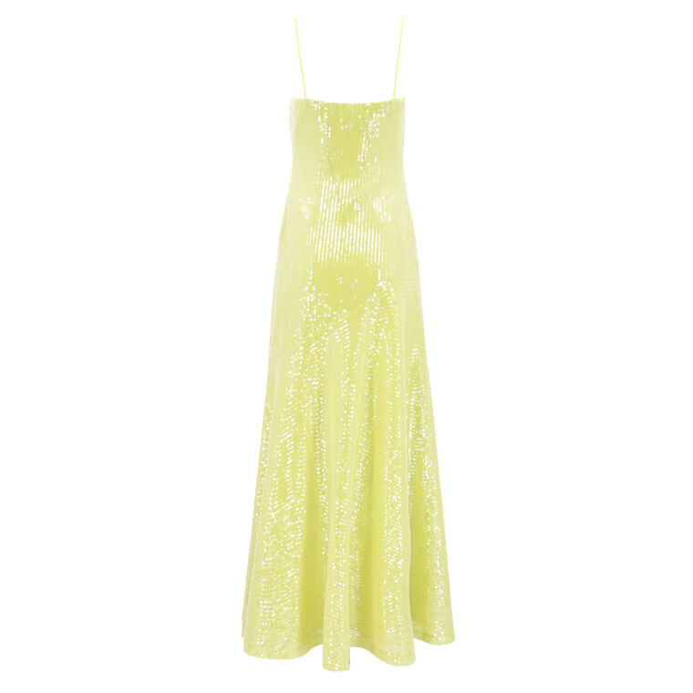 Neomi Sequined Slip Maxi Dress image number null