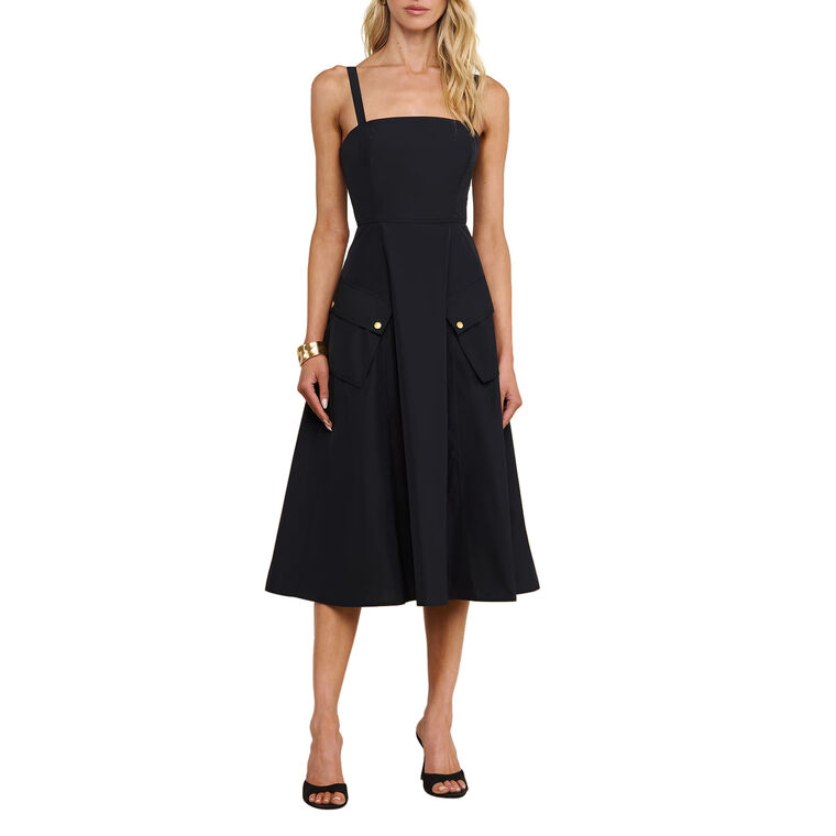 Ayela Sleeveless Midi Dress image number null