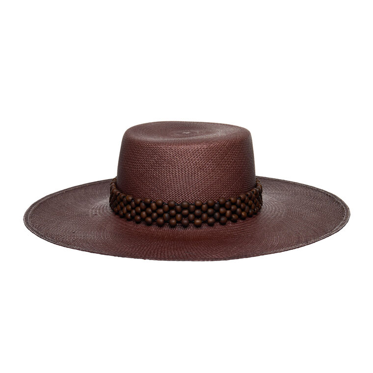 Wasi Wide Brim Boater Hat image number null