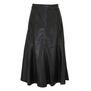 Vera Faux Leather Skirt