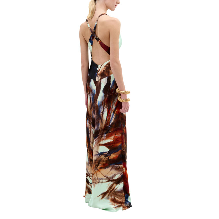 Daniella Sleeveless V-Neck Maxi Dress image number null