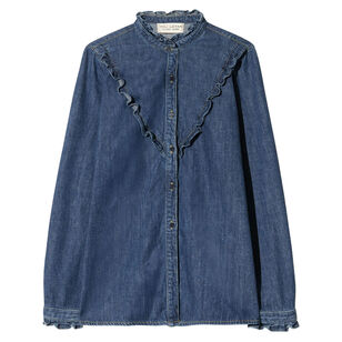 Marcela Long Sleeve Slim Denim Shirt