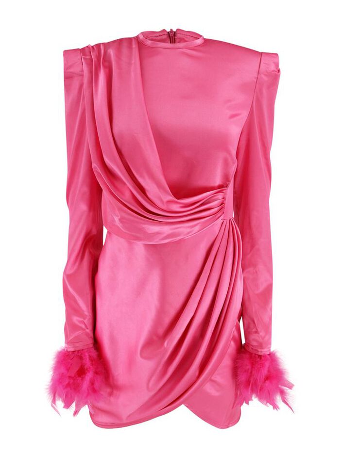 Nadine Hot Pink Dress image number null