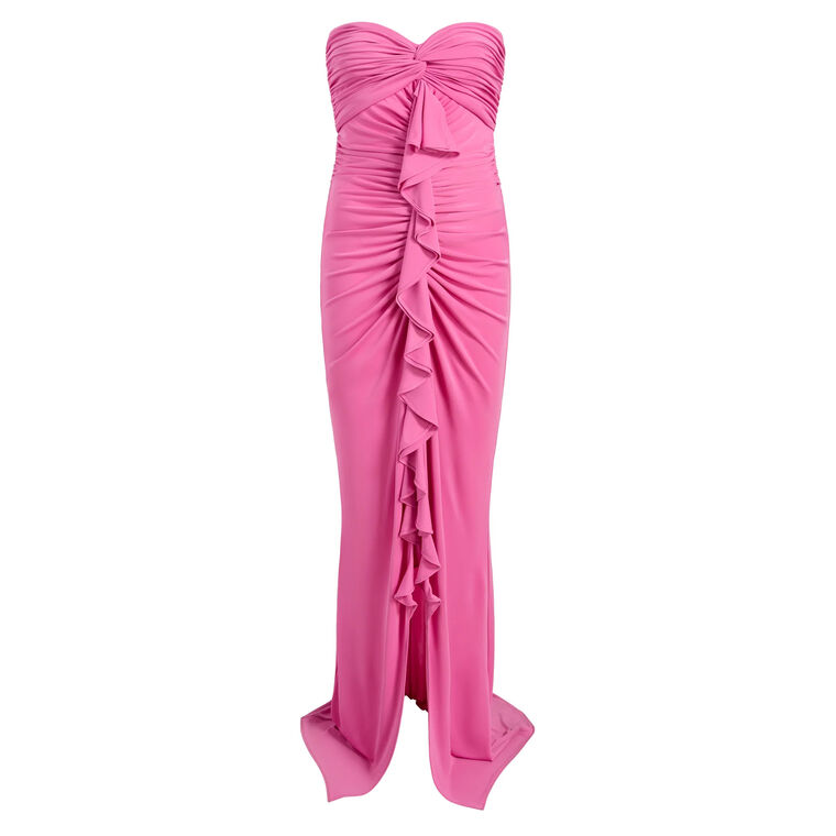 Jennette Strapless Sweetheart Neckline Gown image number null
