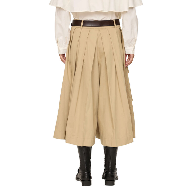 Tristan Pleated Cargo Culottes image number null