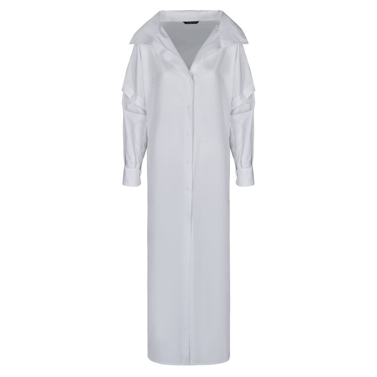 Encina Long Sleeve Maxi-Length Shirt image number null