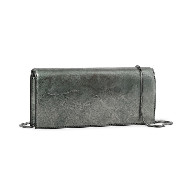 Twisted Gold Side Handle Clutch image number null