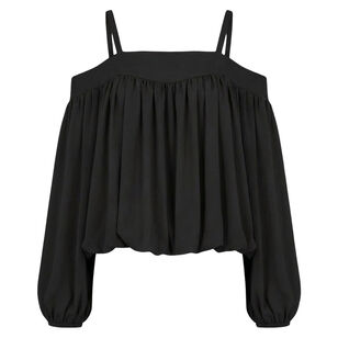 Suna Long Sleeve Off-The-Shoulder Top