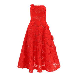 Florence Strapless Midi Dress