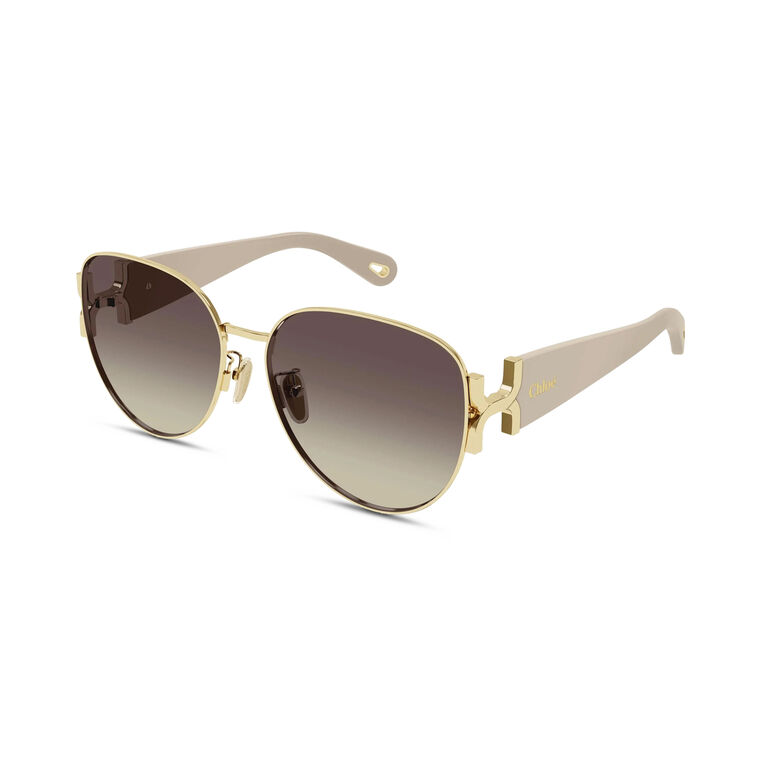 Thick Stem Aviator Sunglasses image number null