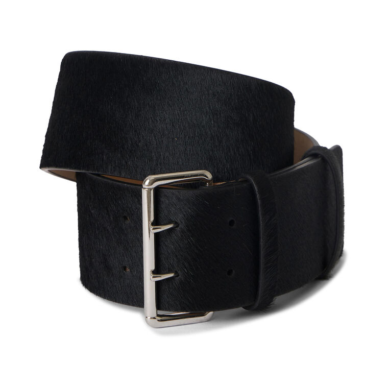 Luella Calf-Hair Belt image number null