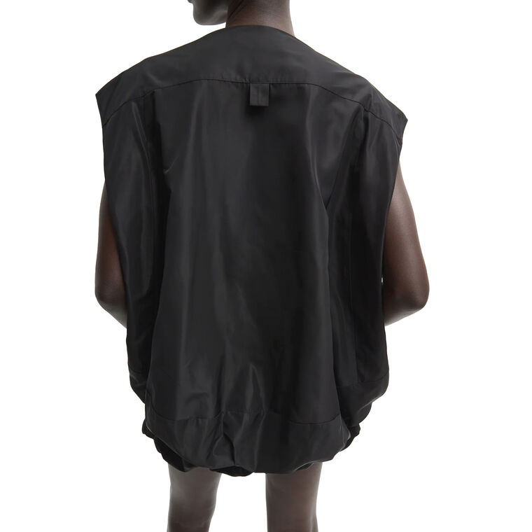 Italian Sporty Nylon Sleeveless Blousant Vest image number null